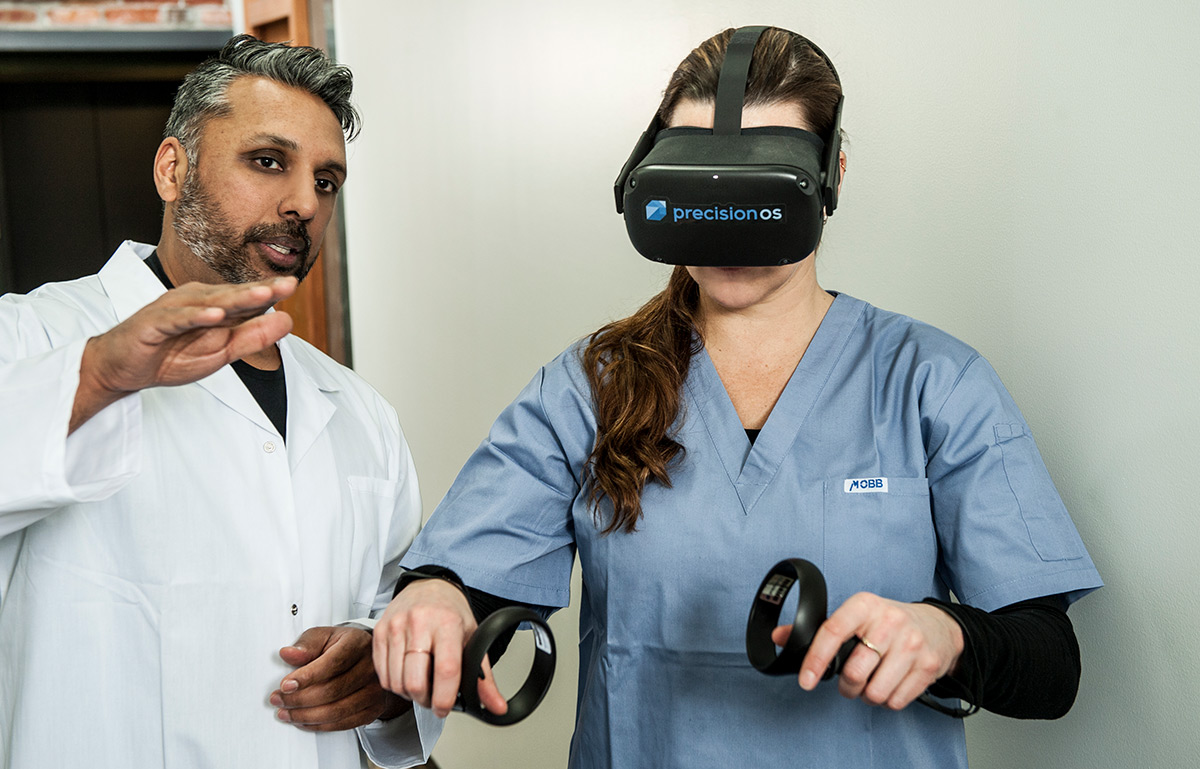 UConn Health is training orthopaedic surgery residents using VR