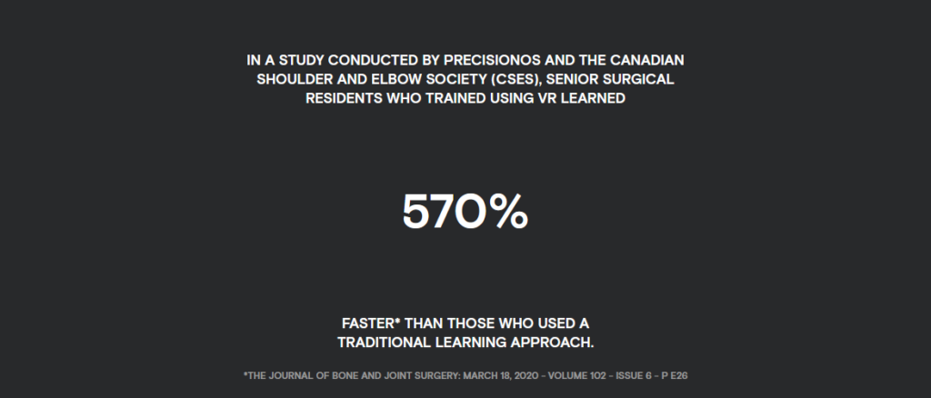 UConn Health is training orthopaedic surgery residents using VR solutions  from PrecisionOS? and Oculus - PrecisionOS