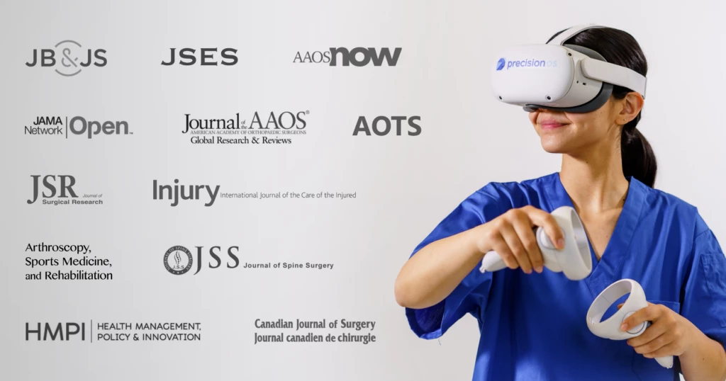 Scientific Evidence Mounts in Support of PrecisionOS VR Surgery 